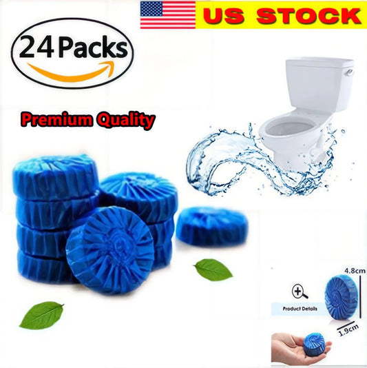 24 Automatic Bleach Toilet Bowl Cleaner