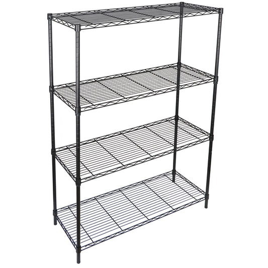 4-Tier Wire Shelving Rack