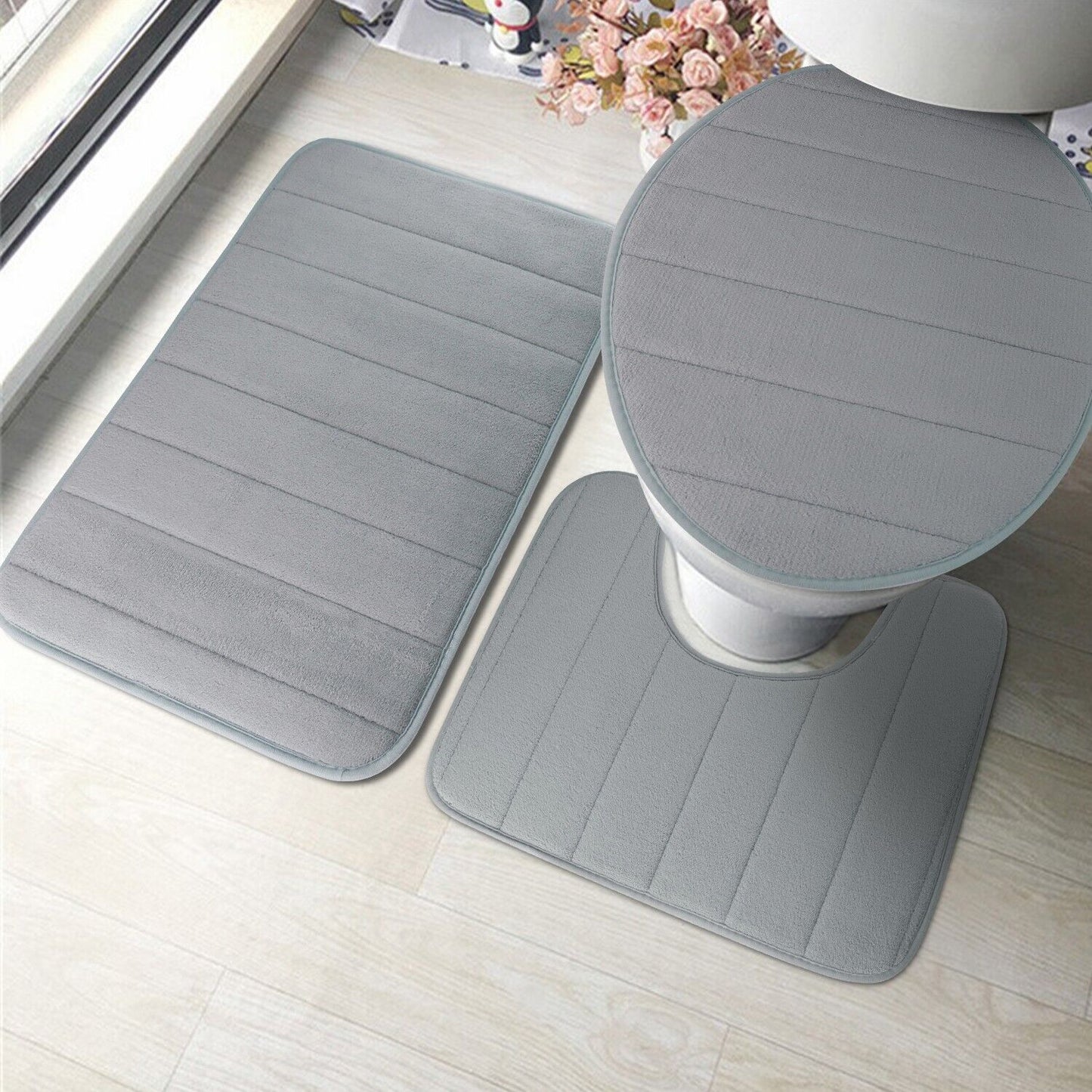 3-Piece Non Slip Bath Mats