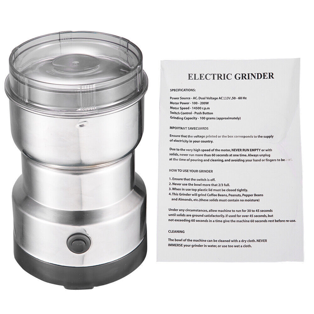 Electric Coffee Bean Grinder