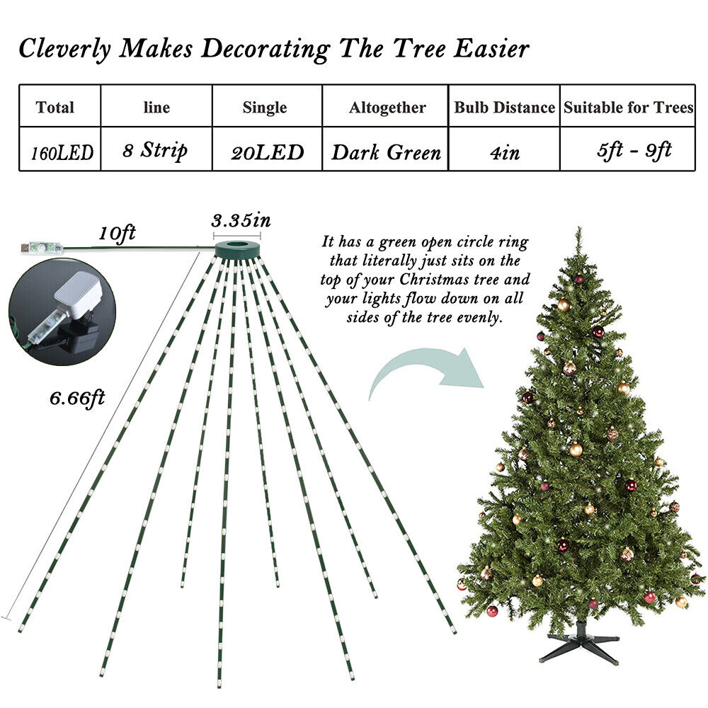 Christmas Tree String Fairy Lights LED