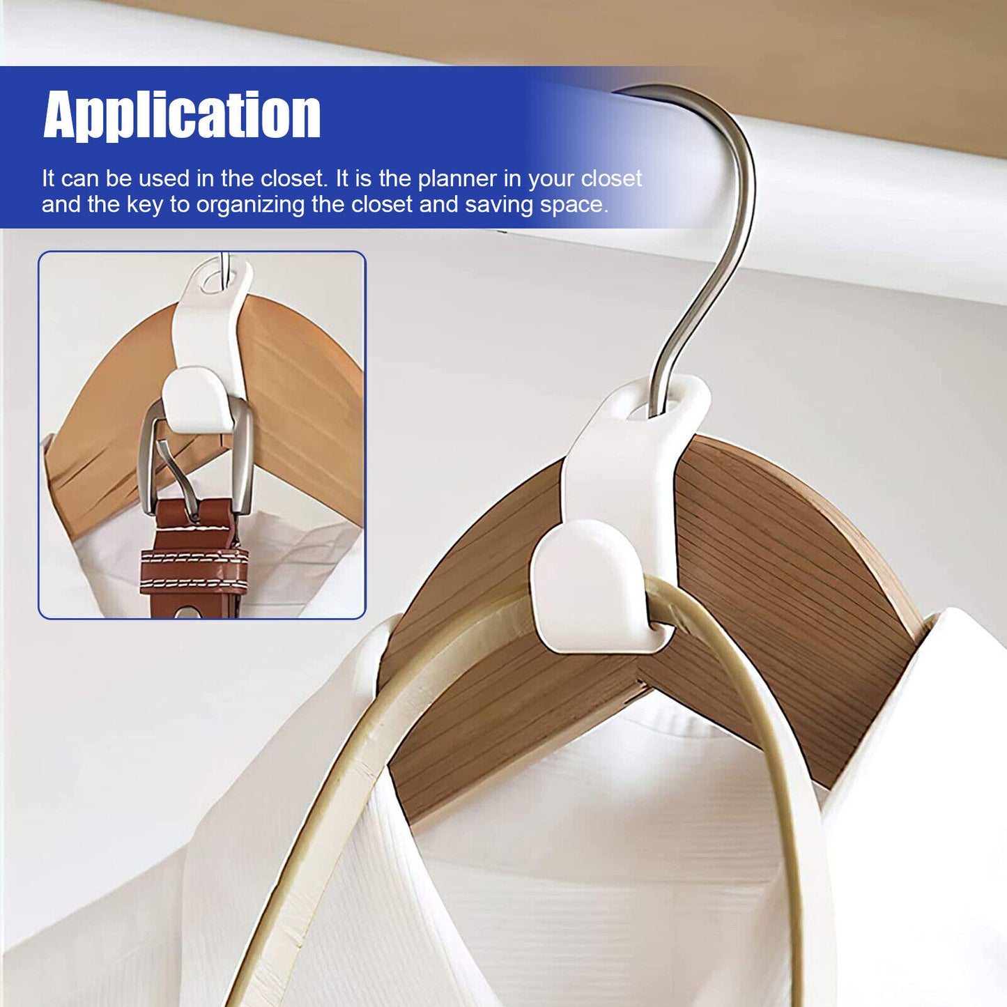 30X Closet Hanger Organizer