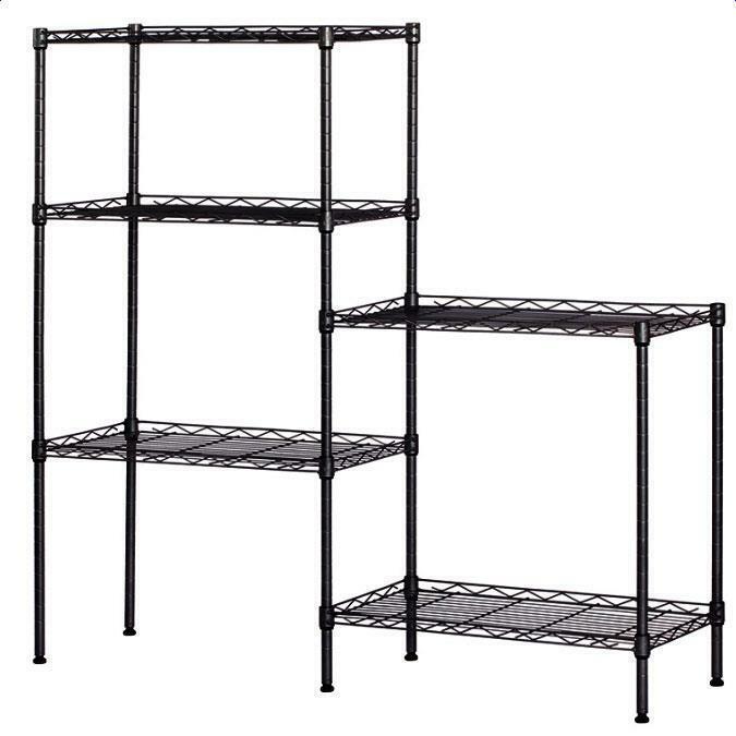 5 Layers Wire Shelves Unit