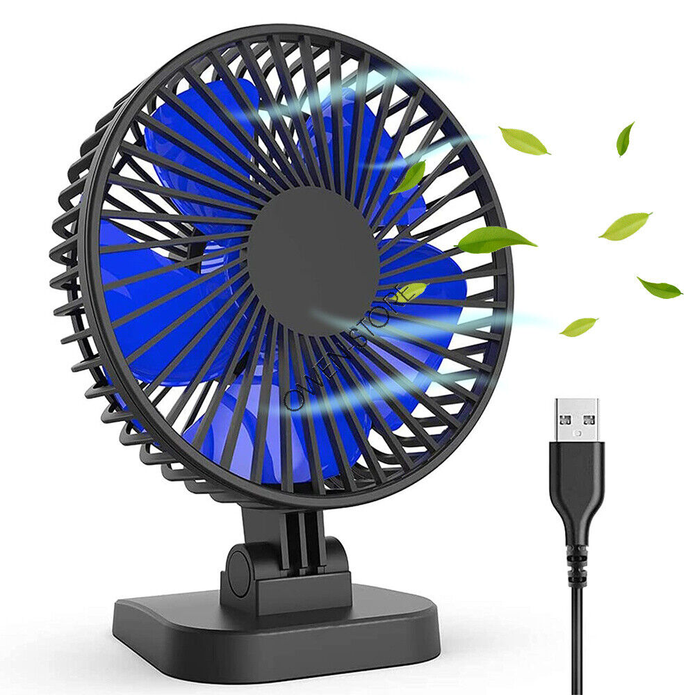 4Pcs Mini 4 inch Desk Fan