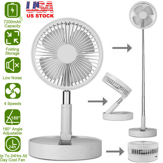 Stand Fan Portable Folding