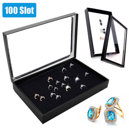 100 Slots Jewelry Ring Organizer