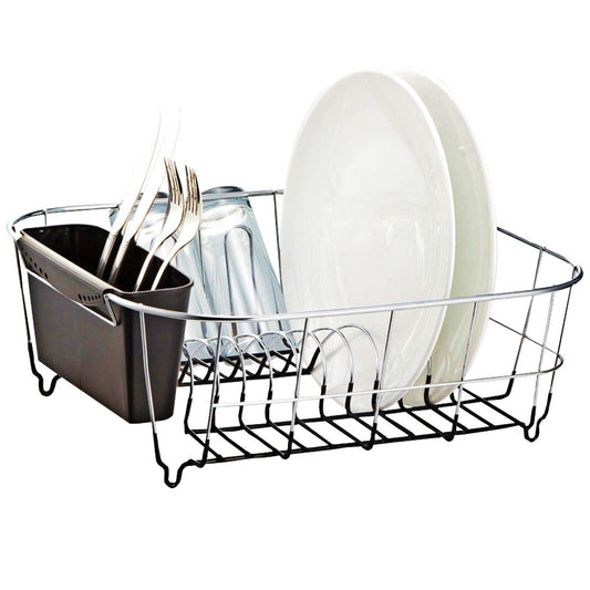 Steel Over Sink Dish Drying Rack