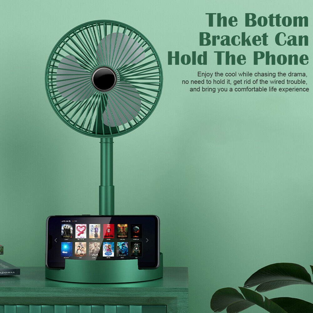 Stand Fan Portable-Green