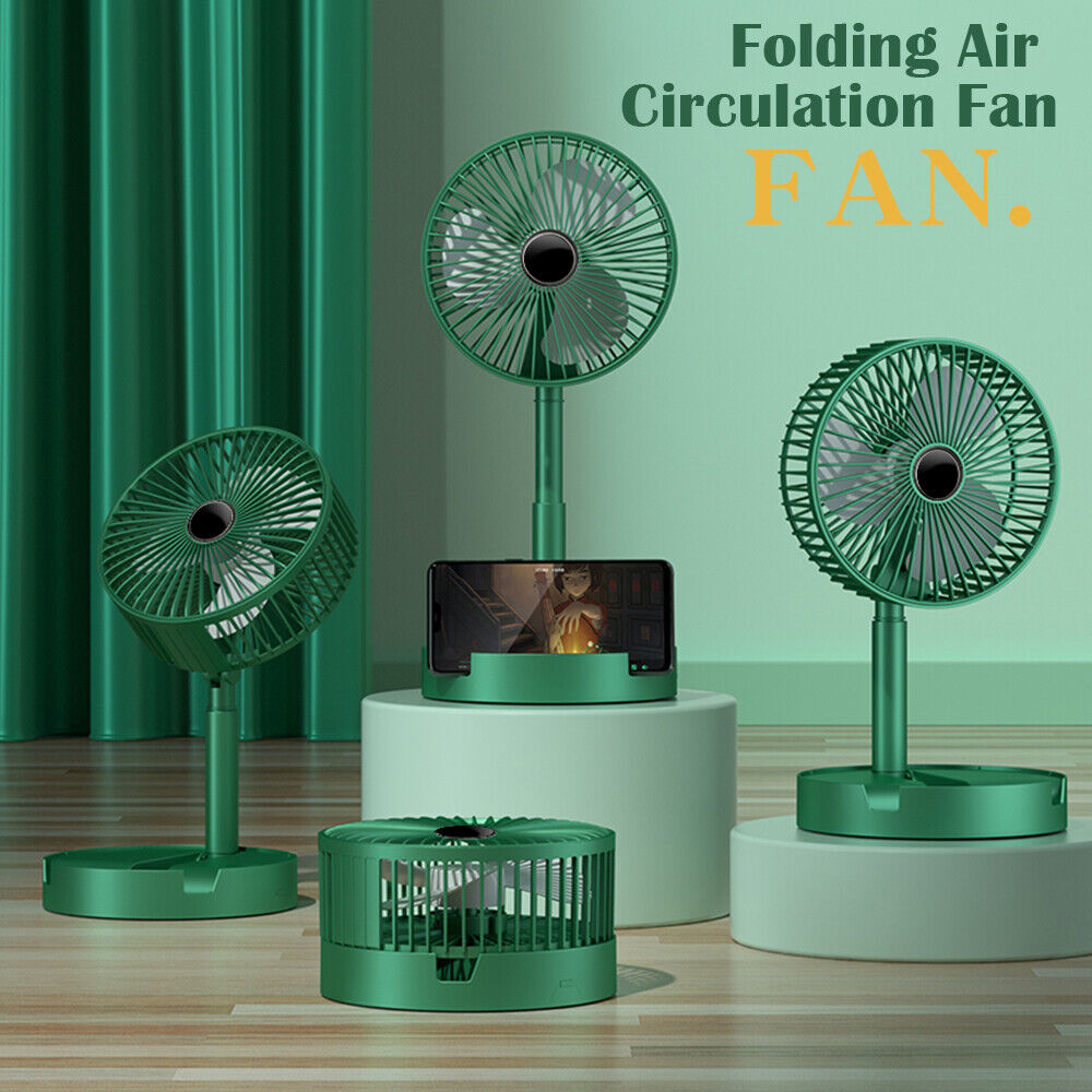 Stand Fan Portable-Green