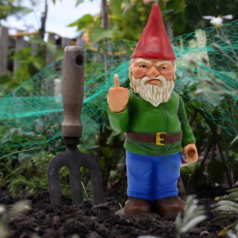 12CM Naughty Garden Gnome Lawn