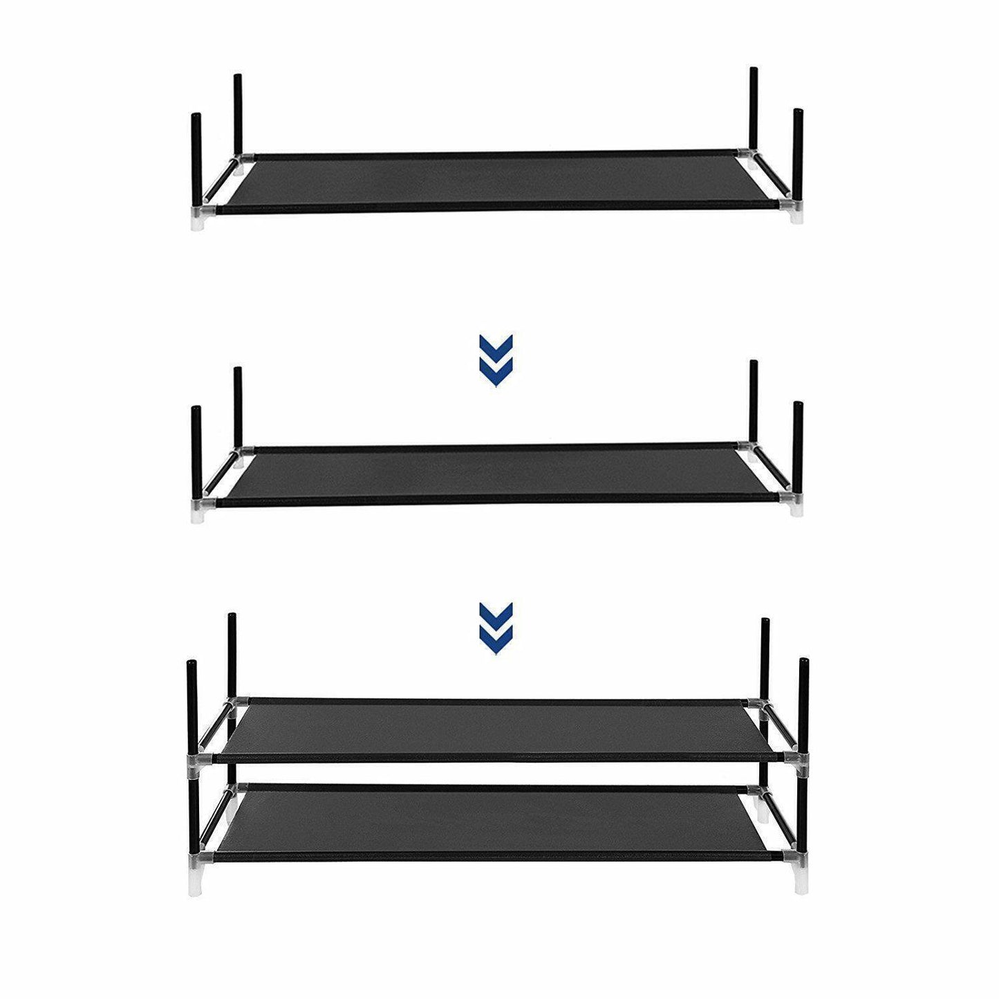 10 Tier 50 Pairs Shoe Rack