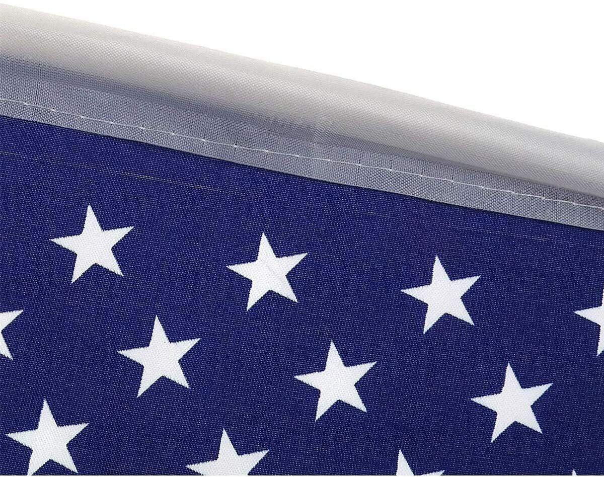 2 Pack 12x17 USA American Flags