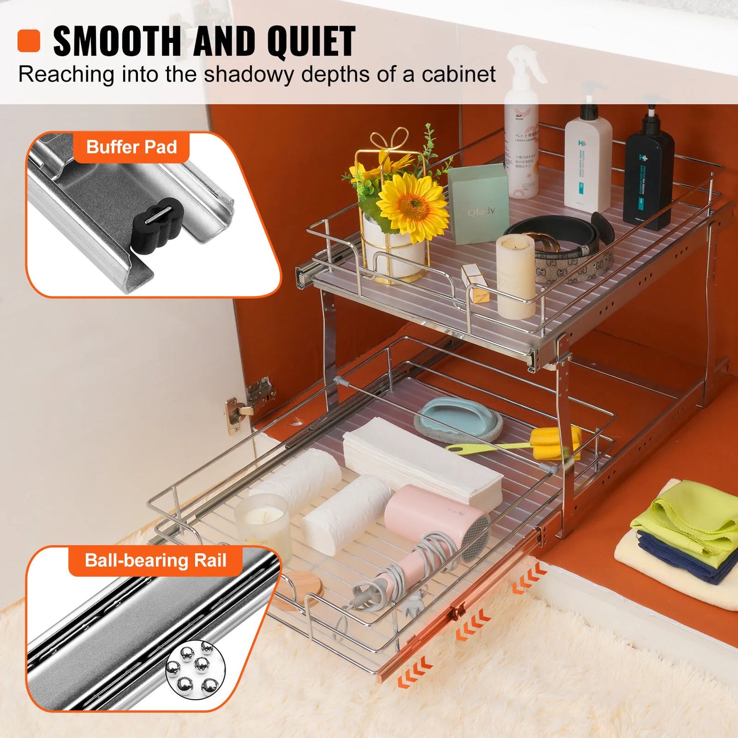 Kitchen Cabinet Pull Out Shelf