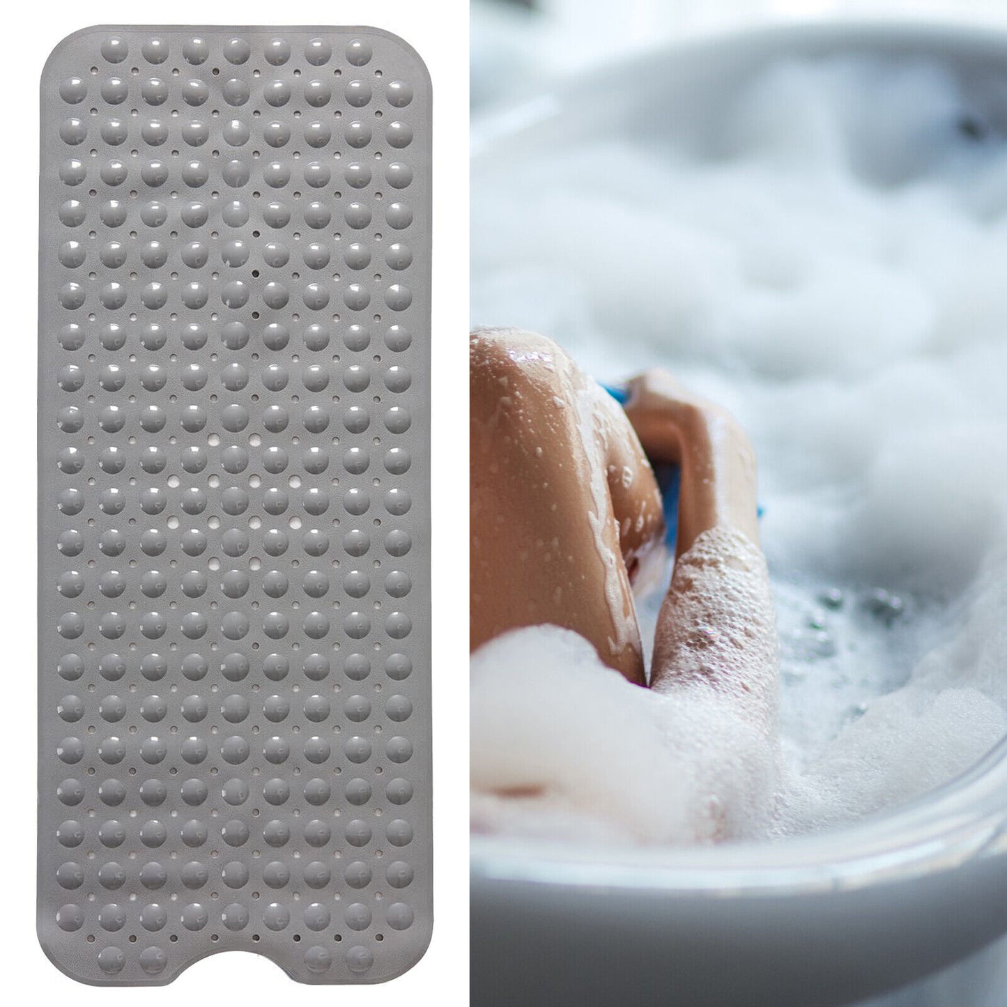 Non-Slip Bath Tub Mat (40 X 16)Inch