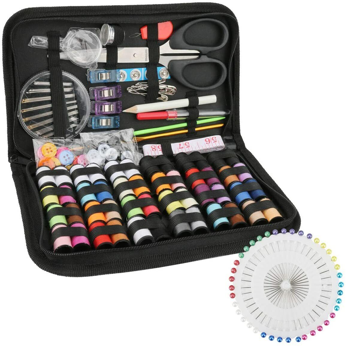 172pc Home Travel Sewing Kit