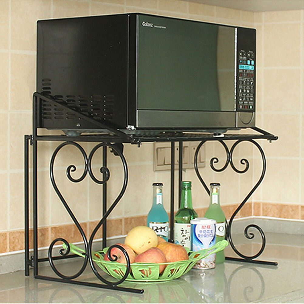 Metal Shelf Microwave Oven Rack