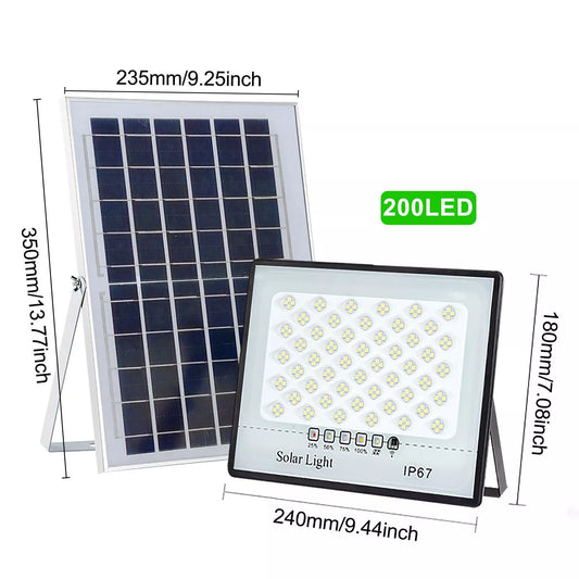 Outdoor Flood Light 200Led-800W Solar