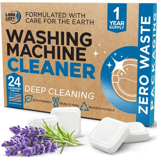 Washing Machine Cleaner Tablets 24 Pack