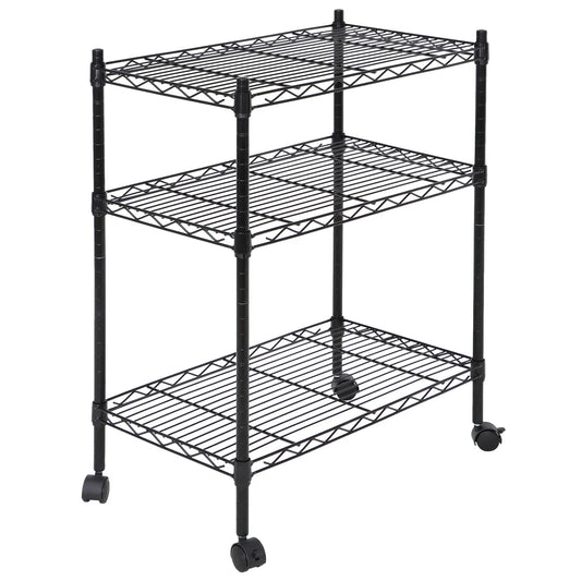 3-Tier Shelves Wire Unit Rack