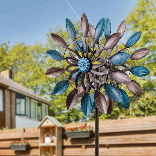 Wind Spinner Outdoor Metal Garden Decor