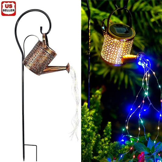 Solar Watering Can Light Garden