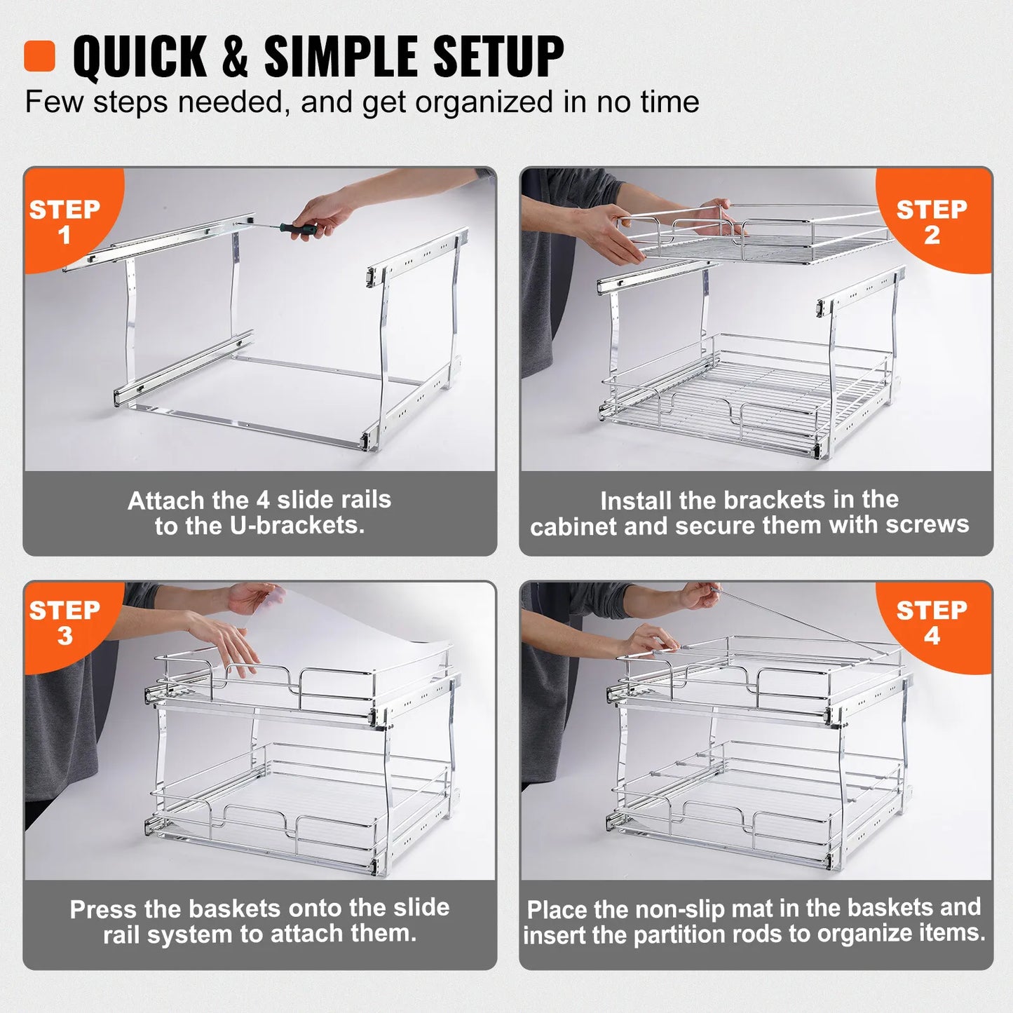 Kitchen Cabinet Pull Out Shelf