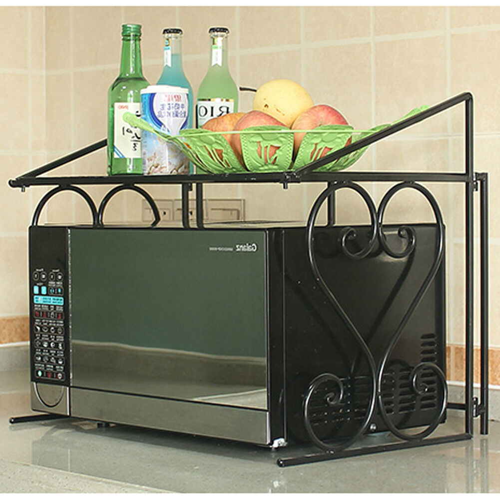 Metal Shelf Microwave Oven Rack