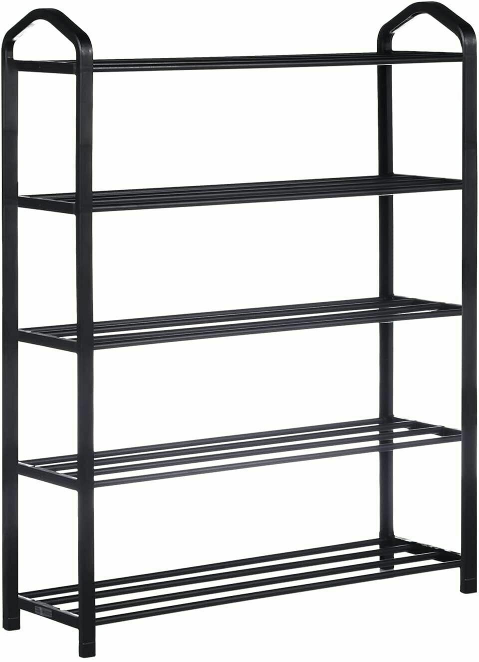 5-Tier Stackable Shoe Rack