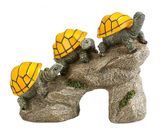 Solar Powered Turtles LED Garden Light Decor