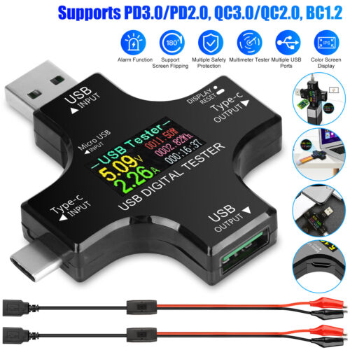 USB Type-C Meter Tester Digital