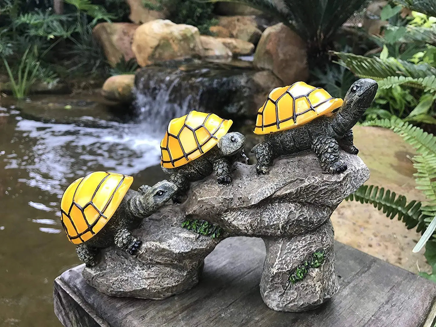 Solar Powered Turtles LED Garden Light Decor