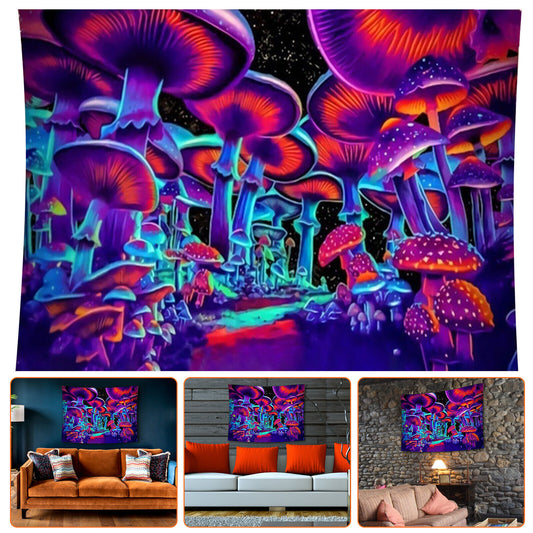 Wall Hanging Tapestry Mushroom Home Decor