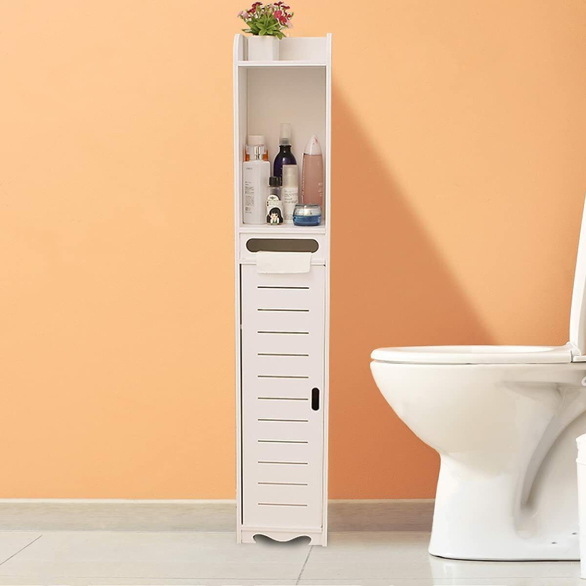 Slim Bathroom Storage Cabinet