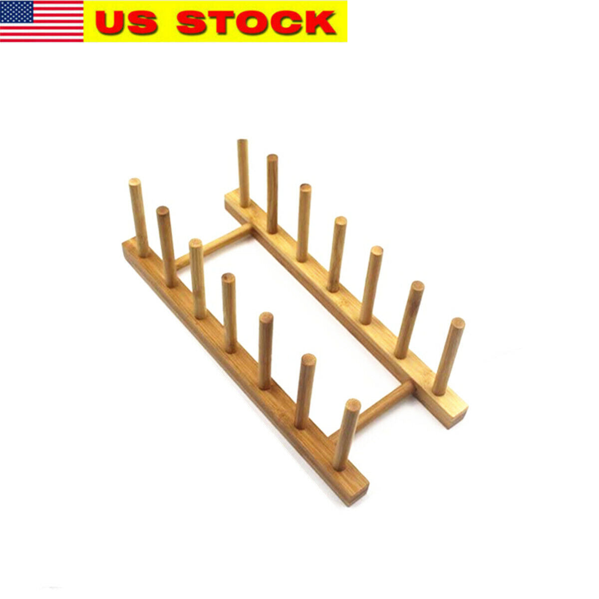 Bamboo Wooden Dish Rack