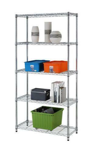 5-Tier Metal Wire Rack