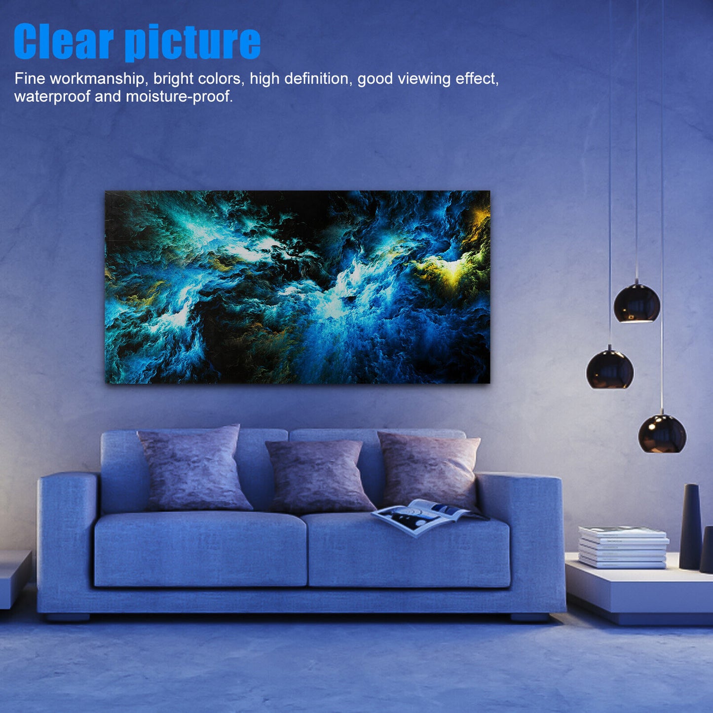 Cloud Abstract Canvas Wall Painting