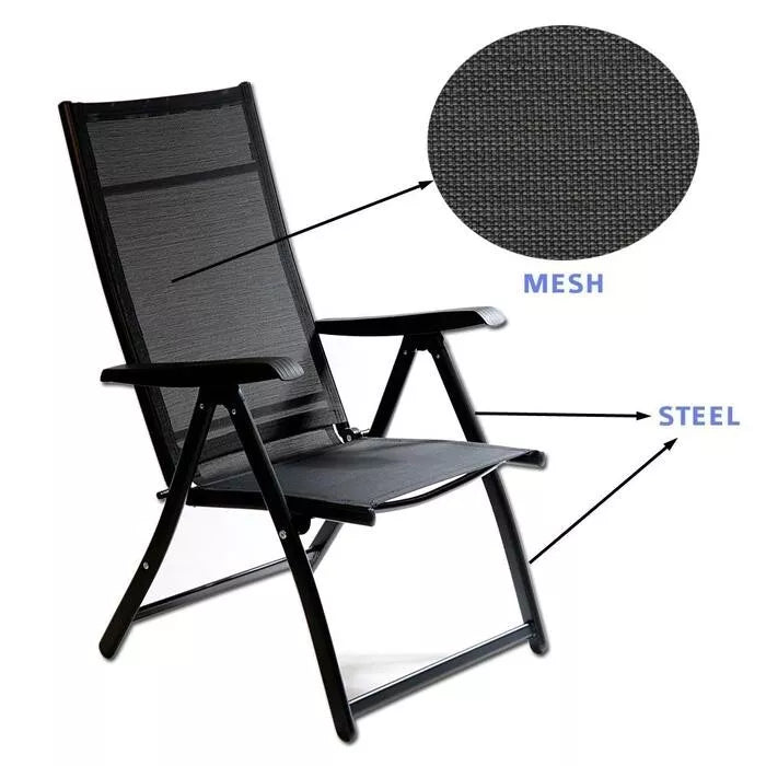 Reclining Folding Patio Garden Camping Chair