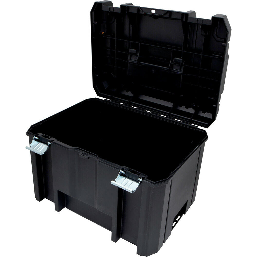 DEWALT Storage Box w/Flat Top - Black New