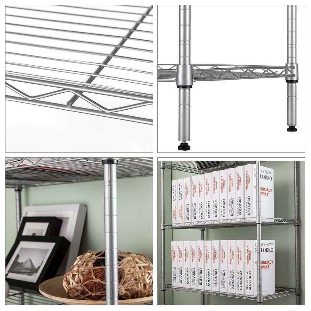 5-Tier Metal Wire Rack