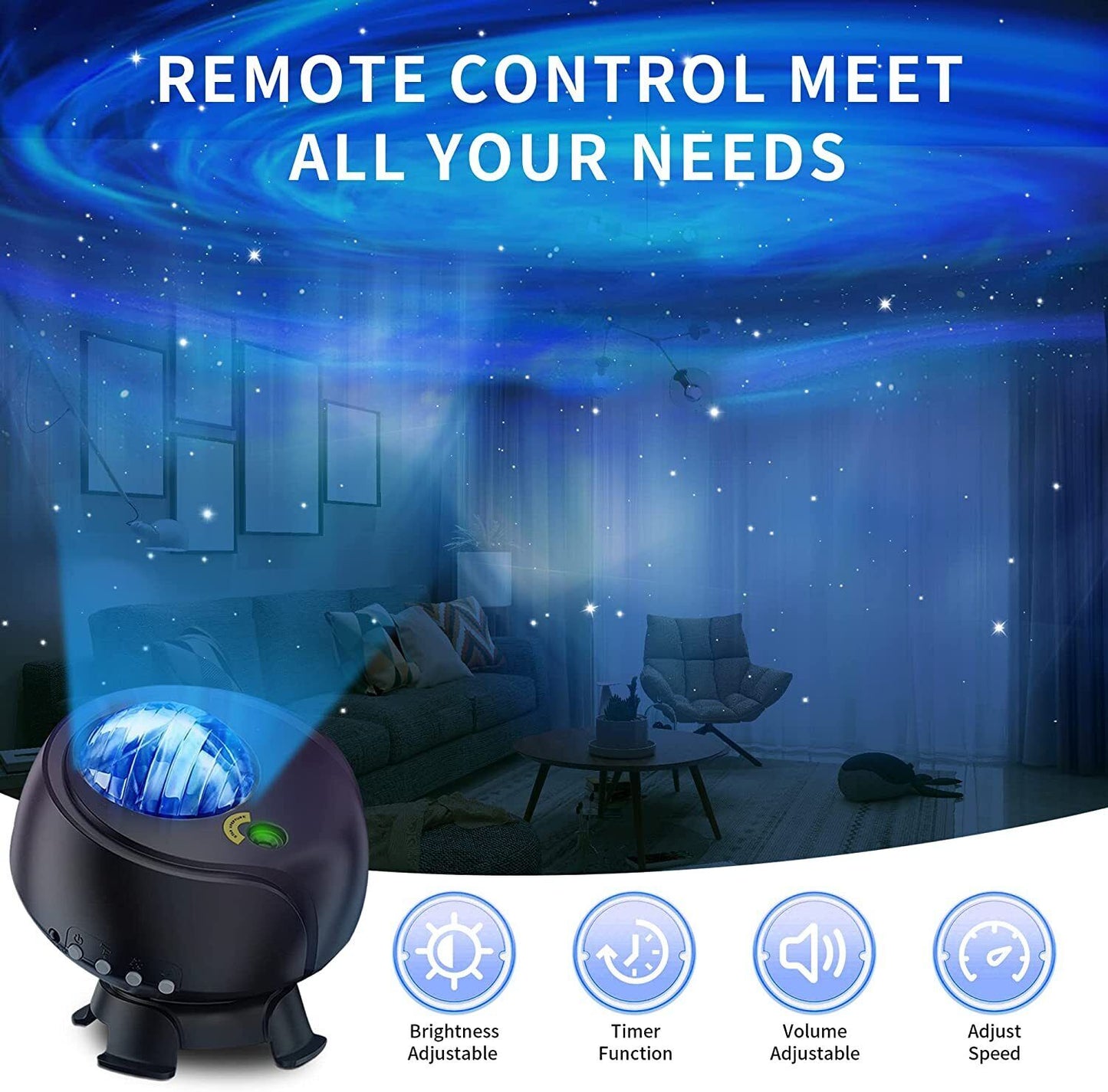 Galaxy Projector Starry Sky Night Light