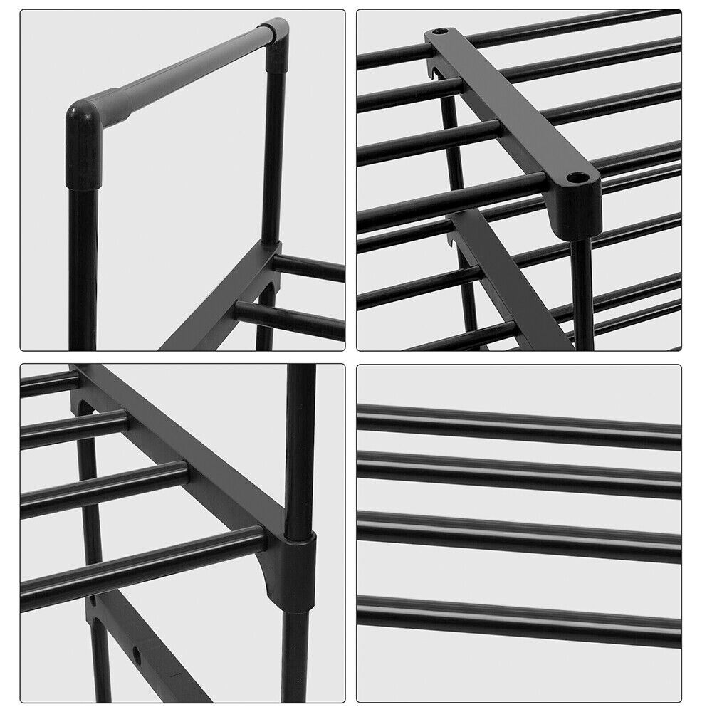 8-Tier Metal Shoe Rack Shelf