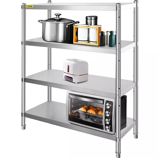 Stainless Steel Kitchen Shelf 48×58"