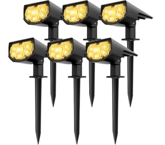 6PK Led Solar Light Outdoor Lamp