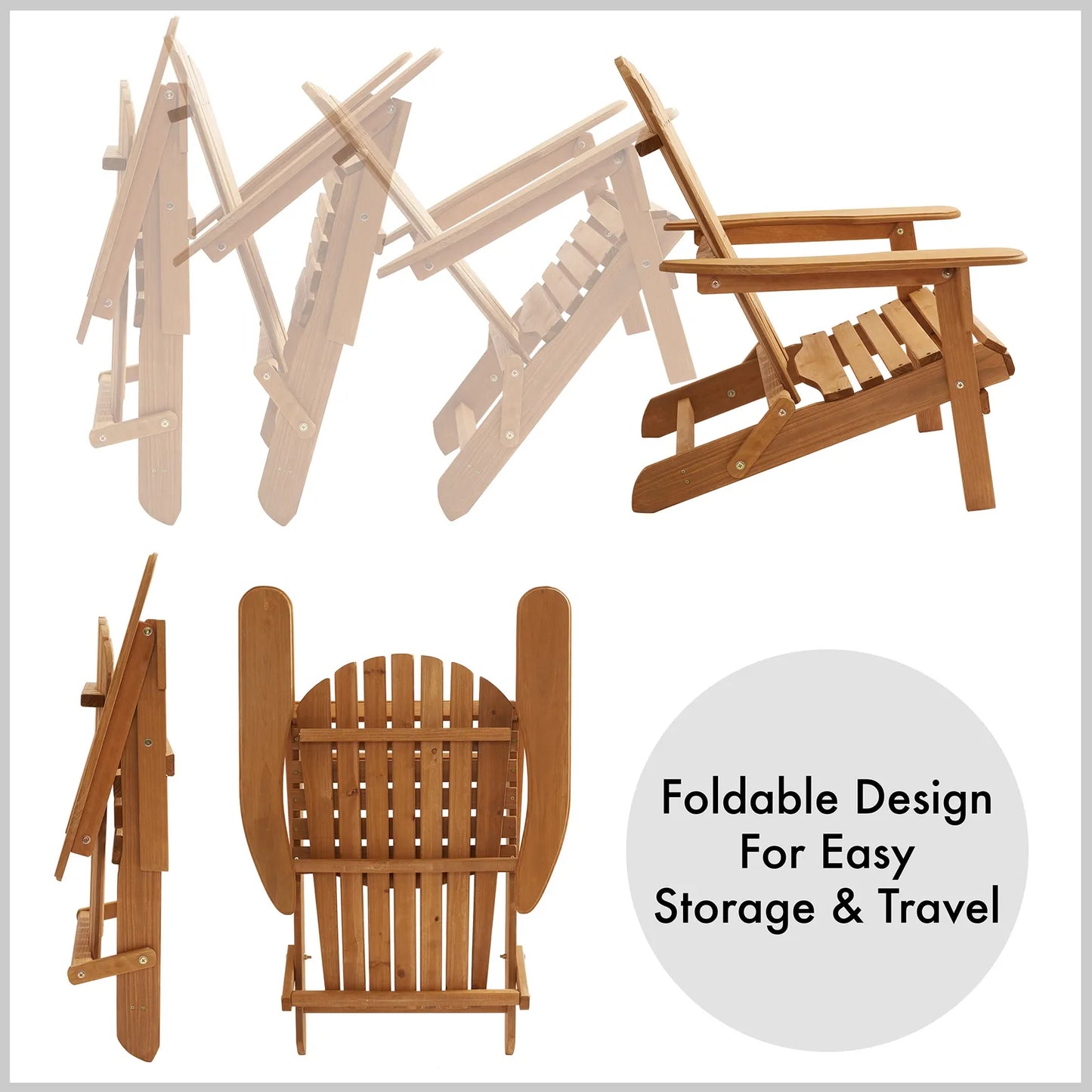 Folding Adirondack Chair