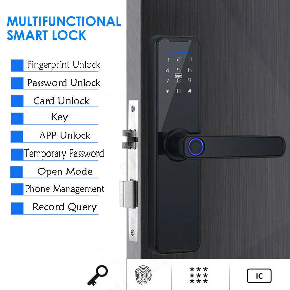 Automatic Door Smart Lock Fingerprint