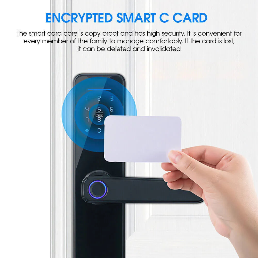 Automatic Door Smart Lock Fingerprint