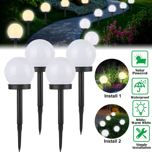 Outdoor LED Solar Ball Light Garden