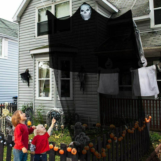 10.8' Halloween Haunted House Hanging Decoration