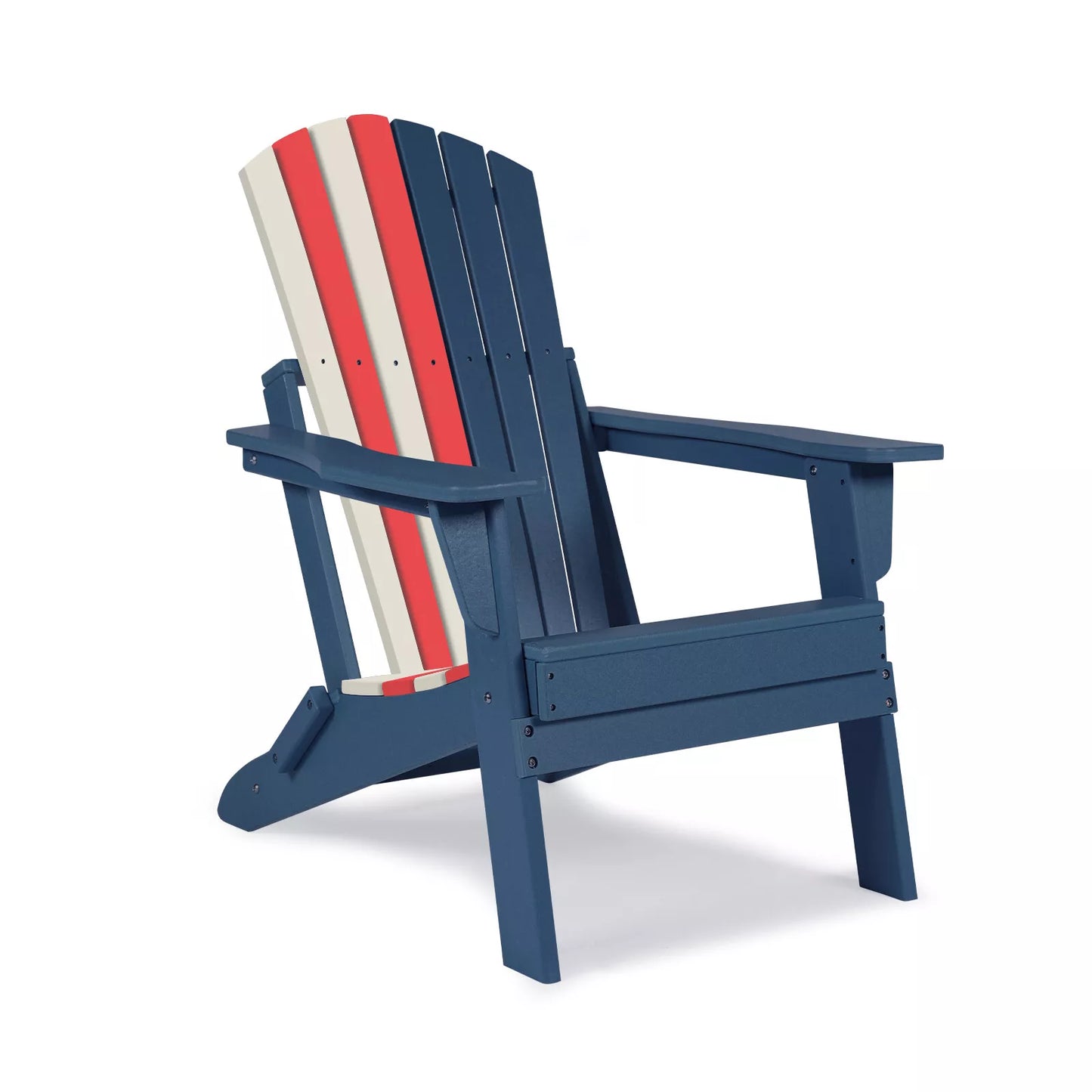 Folding Adirondack Chair Outdoor Patio All-Weather