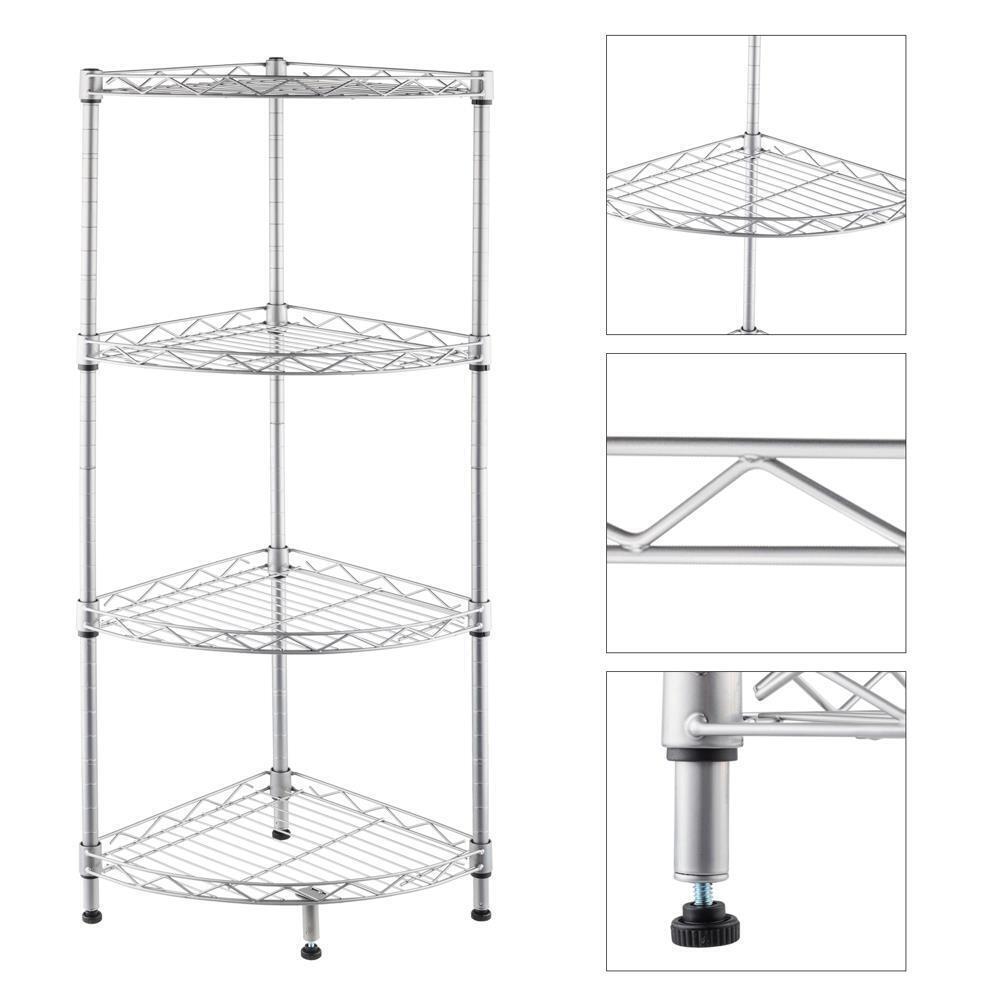 4Tier Corner Rack Storage